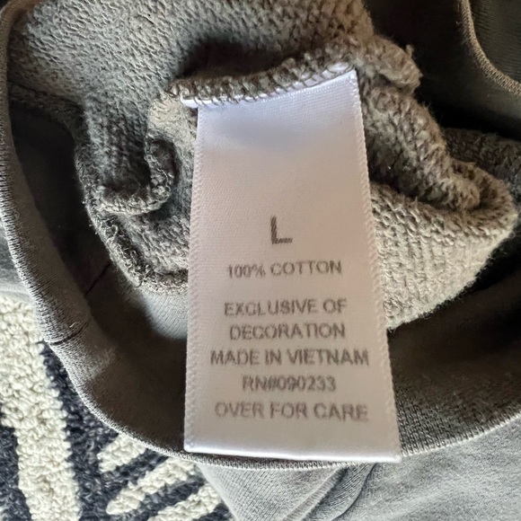 Fear of God Essentials Men's Khaki Hoodie - Picture 5 of 6